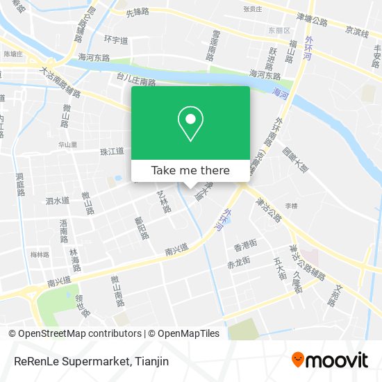 ReRenLe Supermarket map