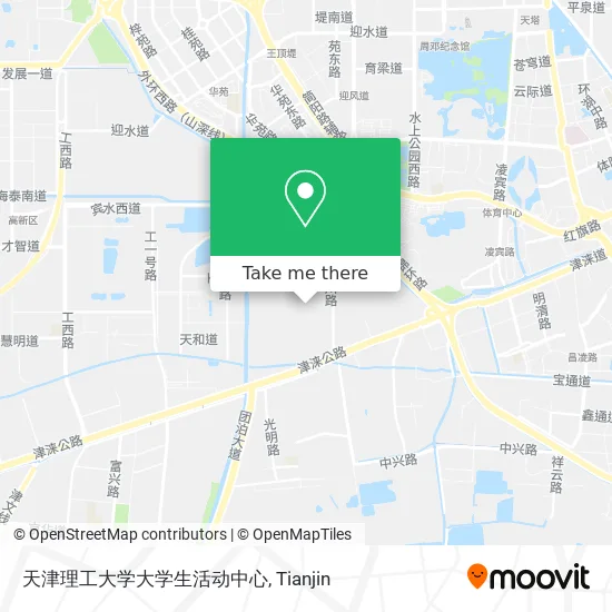 天津理工大学大学生活动中心 map