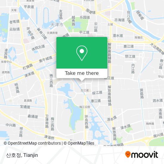 산호정 map