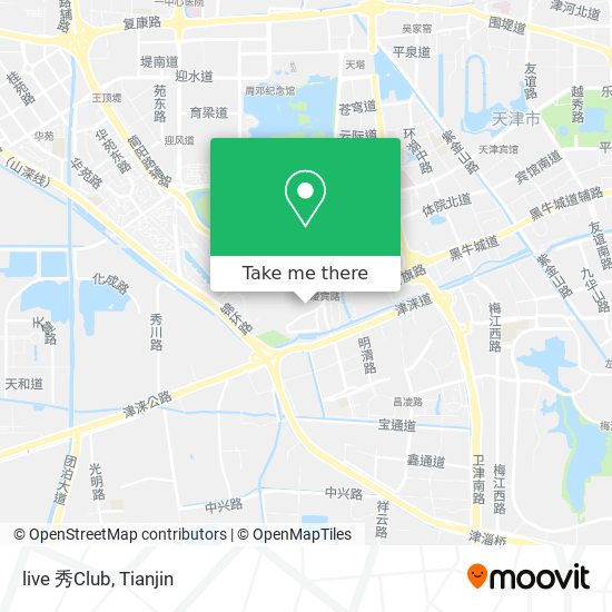 live 秀Club map