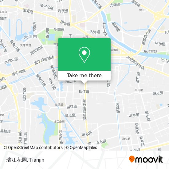 瑞江花园 map