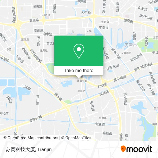 苏商科技大厦 map