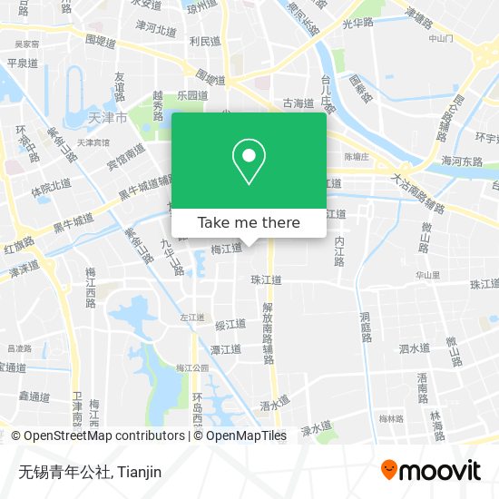 无锡青年公社 map