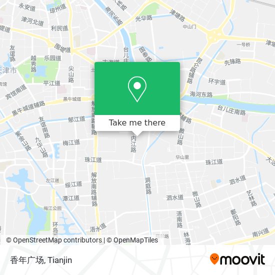 香年广场 map