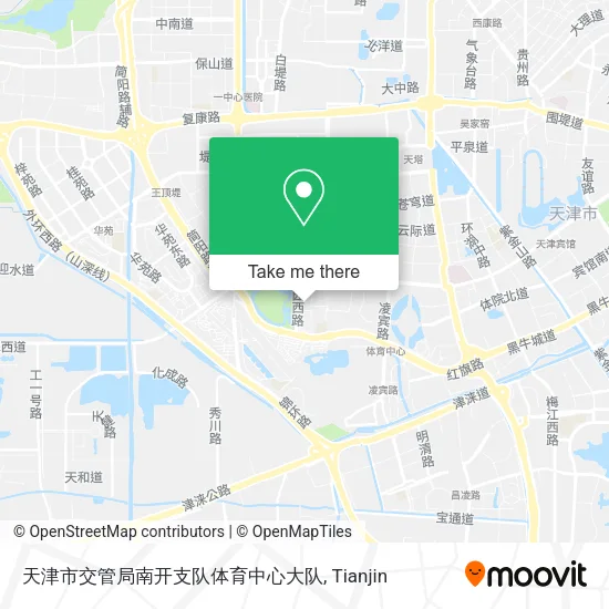 天津市交管局南开支队体育中心大队 map