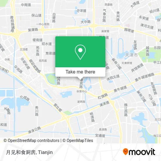 月见和食厨房 map