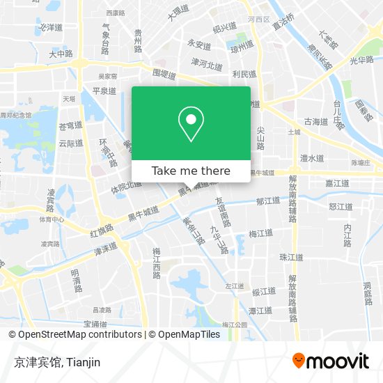 京津宾馆 map