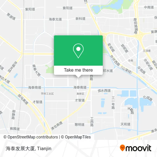 海泰发展大厦 map