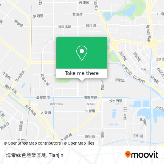 海泰緑色産業基地 map