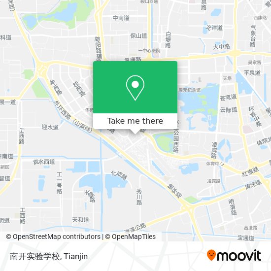 南开实验学校 map