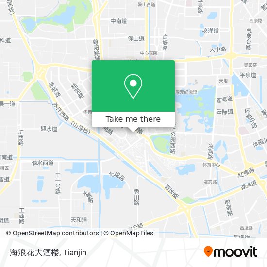 海浪花大酒楼 map