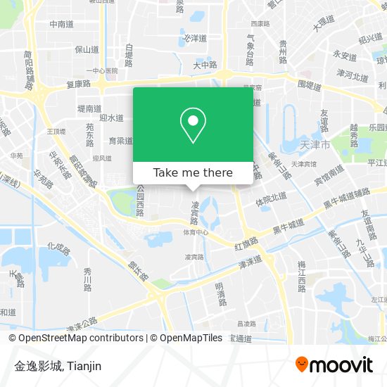 金逸影城 map