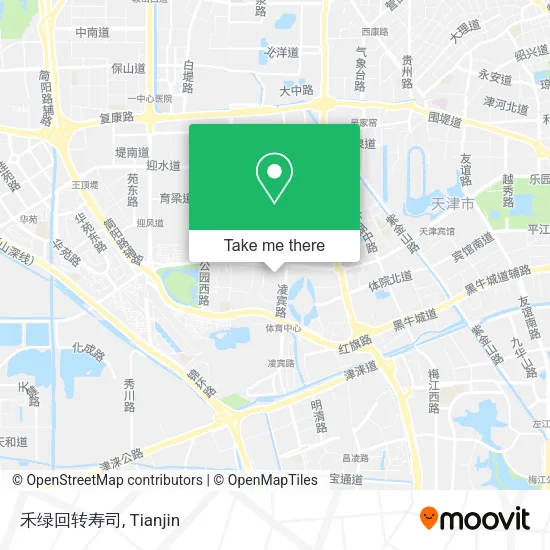 禾绿回转寿司 map