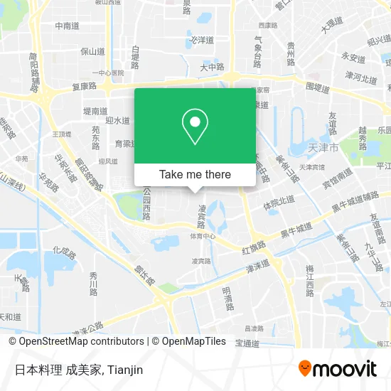 日本料理 成美家 map
