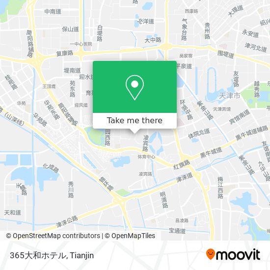365大和ホテル map