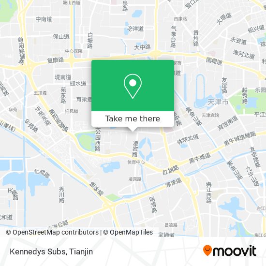Kennedys Subs map