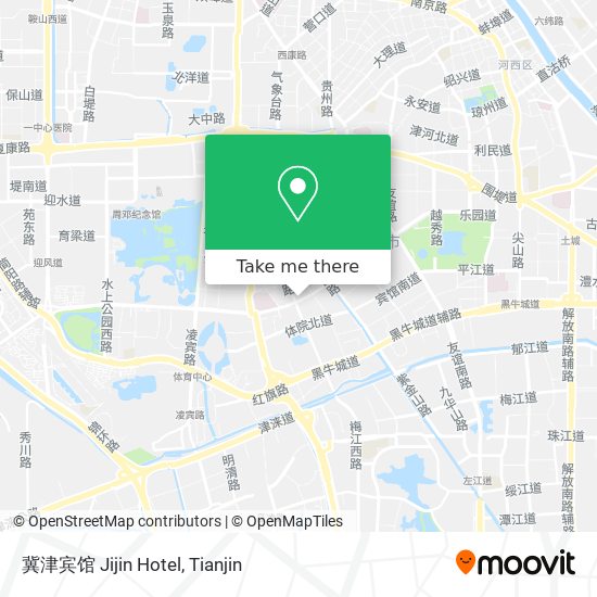 冀津宾馆 Jijin Hotel map