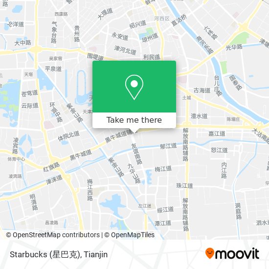 Starbucks (星巴克) map