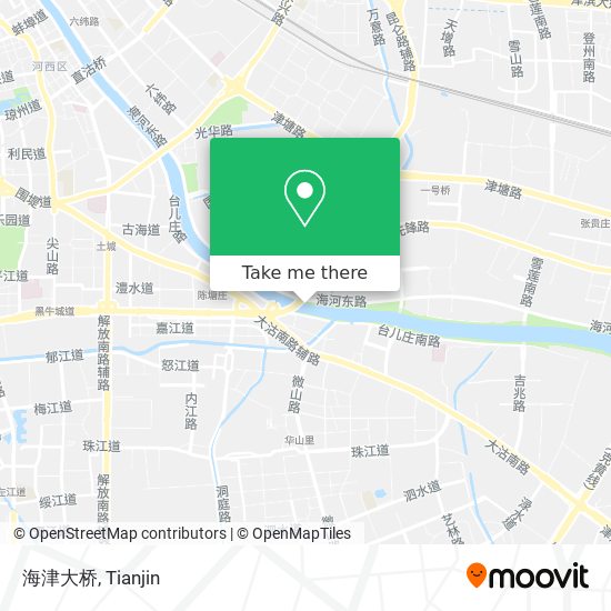 海津大桥 map