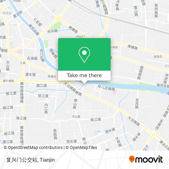 复兴门公交站 map