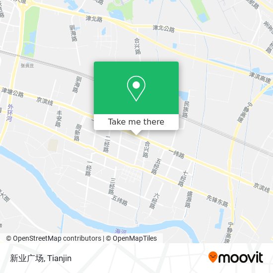 新业广场 map