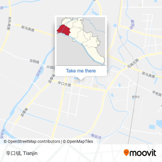 辛口镇 map