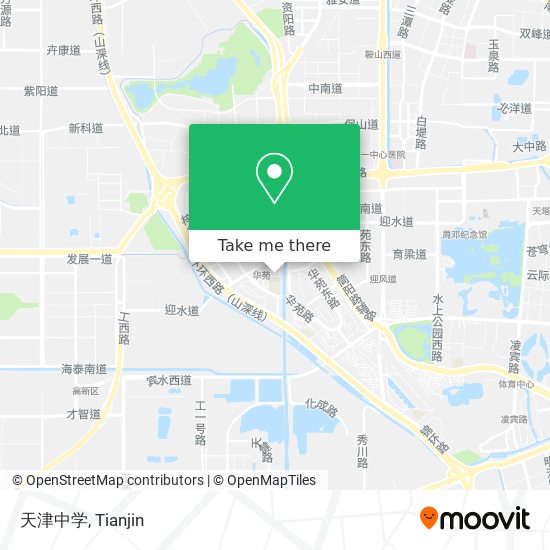 天津中学 map
