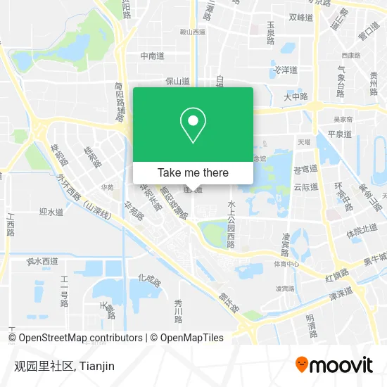 观园里社区 map