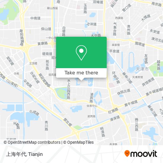 上海年代 map
