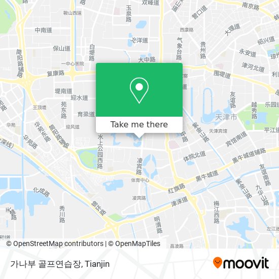 가나부 골프연습장 map