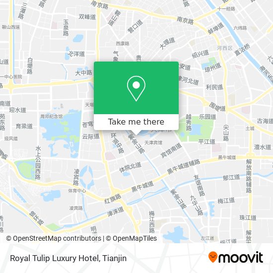 Royal Tulip Luxury Hotel map