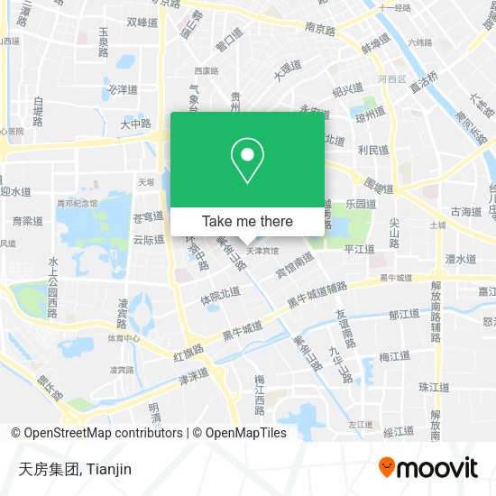 天房集团 map