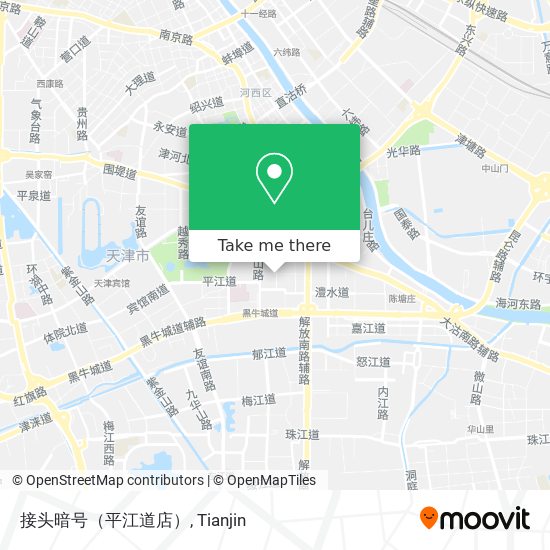 接头暗号（平江道店） map