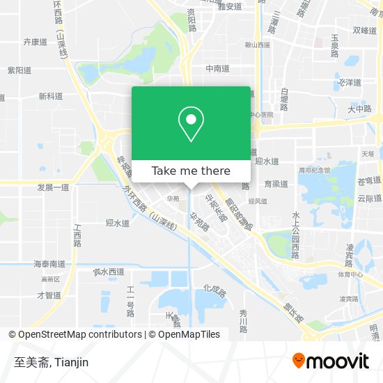 至美斋 map