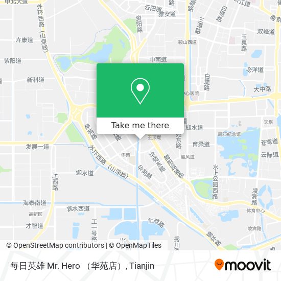 每日英雄 Mr. Hero （华苑店） map