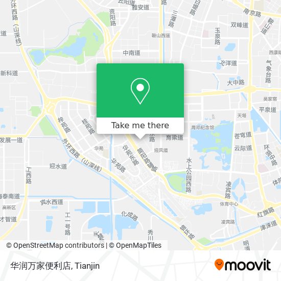 华润万家便利店 map