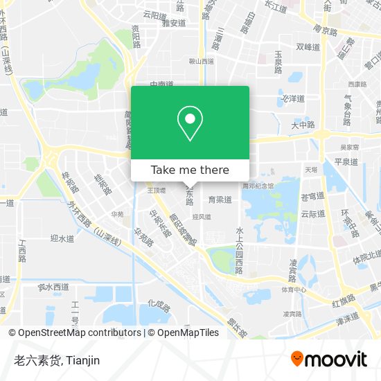 老六素货 map