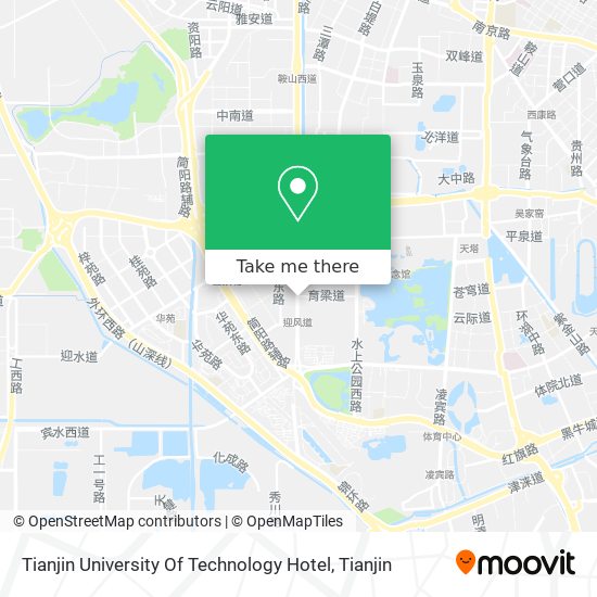 Tianjin University Of Technology Hotel map