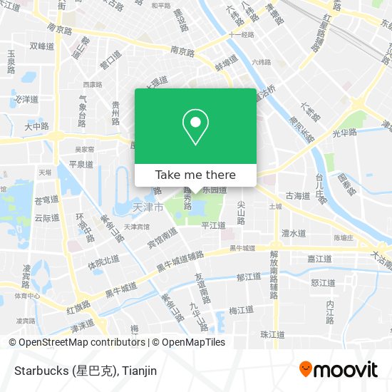 Starbucks (星巴克) map