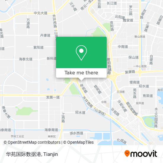 华苑国际数据港 map
