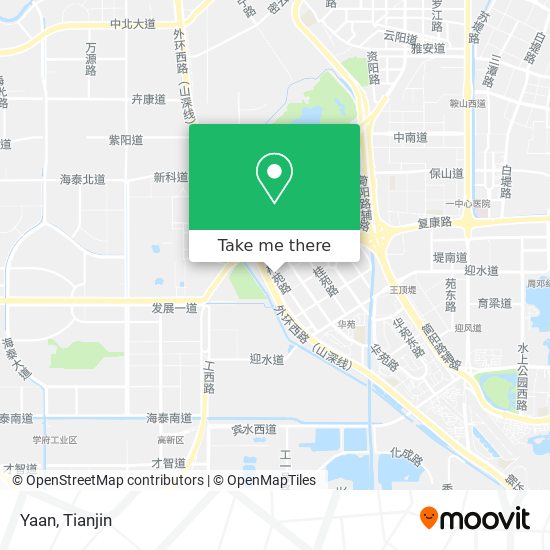 Yaan map