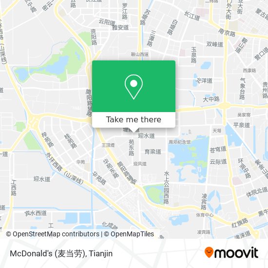 McDonald's (麦当劳) map