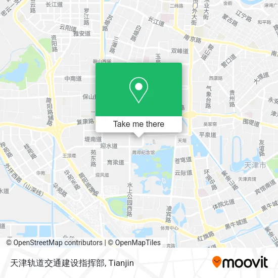 天津轨道交通建设指挥部 map