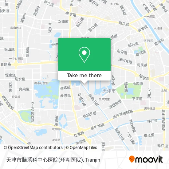 天津市脑系科中心医院(环湖医院) map