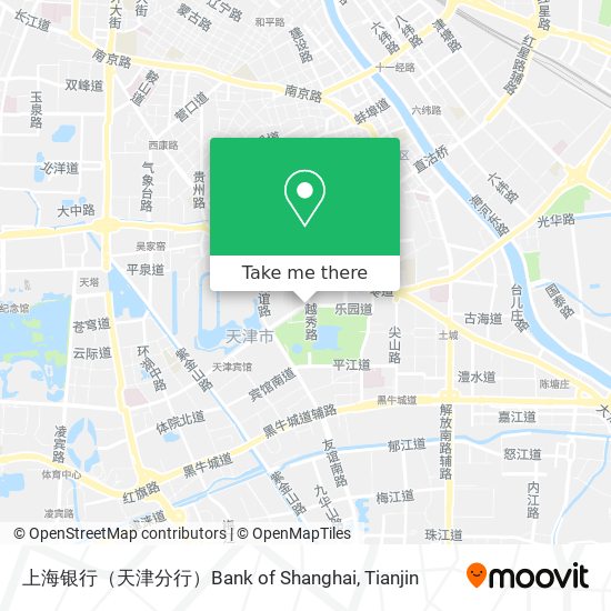 上海银行（天津分行）Bank of Shanghai map