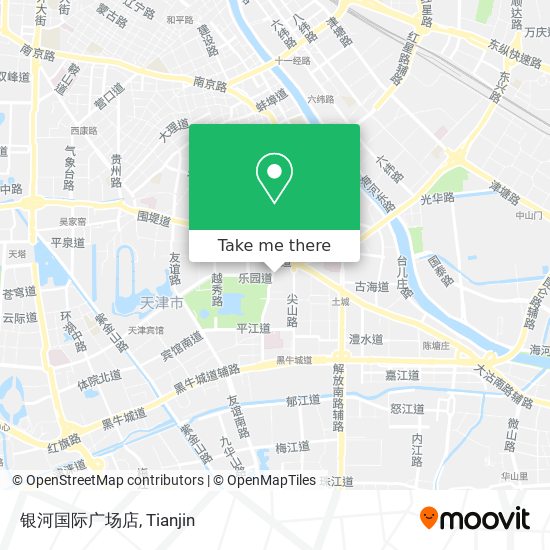 银河国际广场店 map