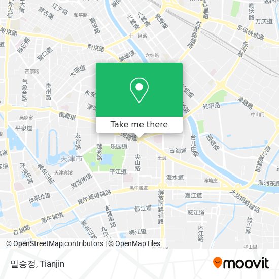 일송정 map
