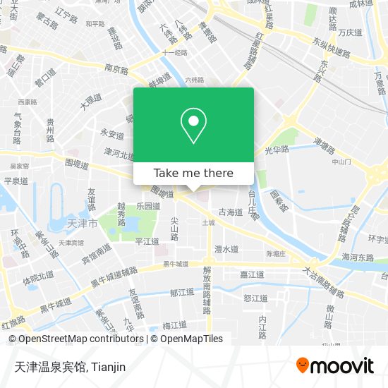 天津温泉宾馆 map