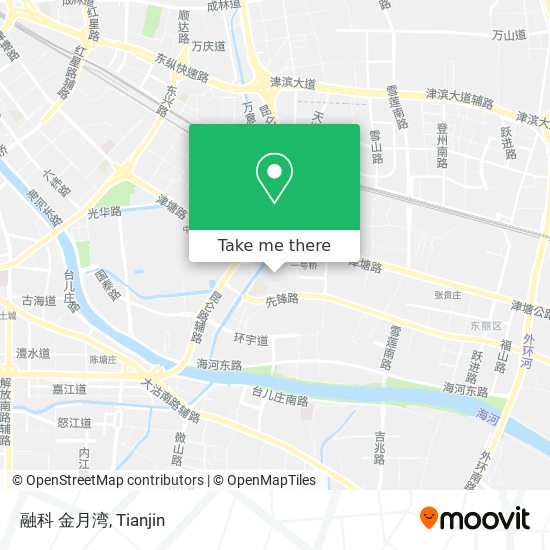融科 金月湾 map