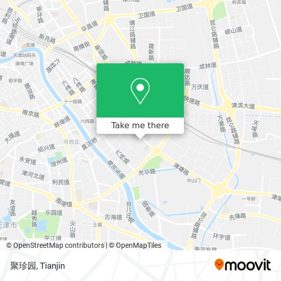 聚珍园 map